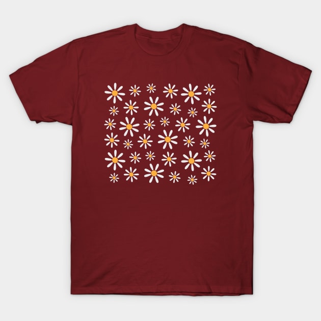 Daisies T-Shirt by VirgoArtStudio